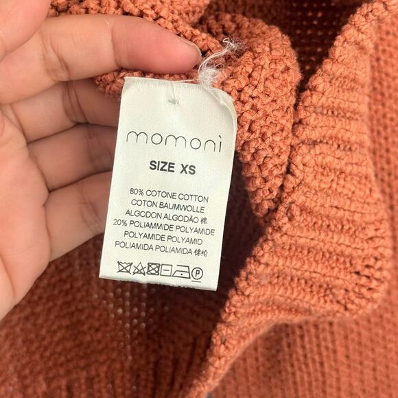Momoni Marmalade Knit Sweater Made in Italy XS Fall Winter Cozy Warm - Picture 4 of 5